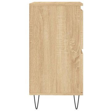 vidaXL Sideboard Sideboards 2 Stk Sonoma-Eiche Holzwerkstoff
