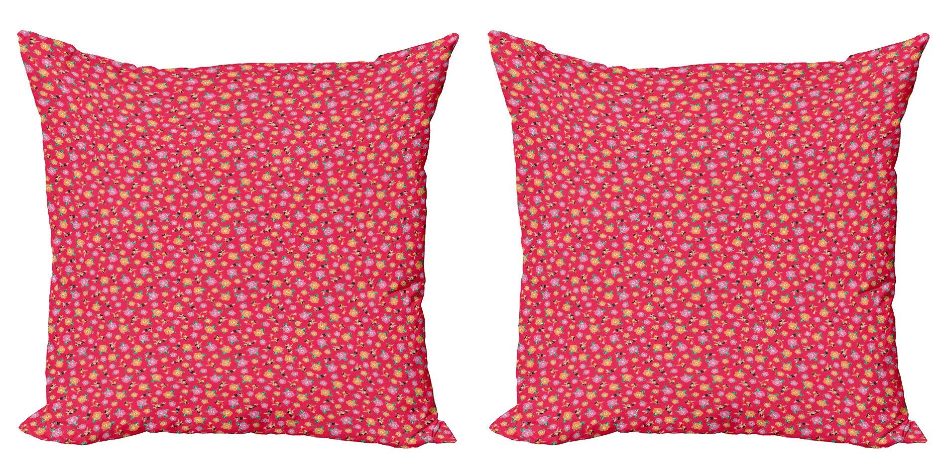 Kissenbezüge Modern Accent Doppelseitiger Mädchen Hula Blütenblätter Stück), Abakuhaus Digitaldruck, (2 Hibiskus-Blüte