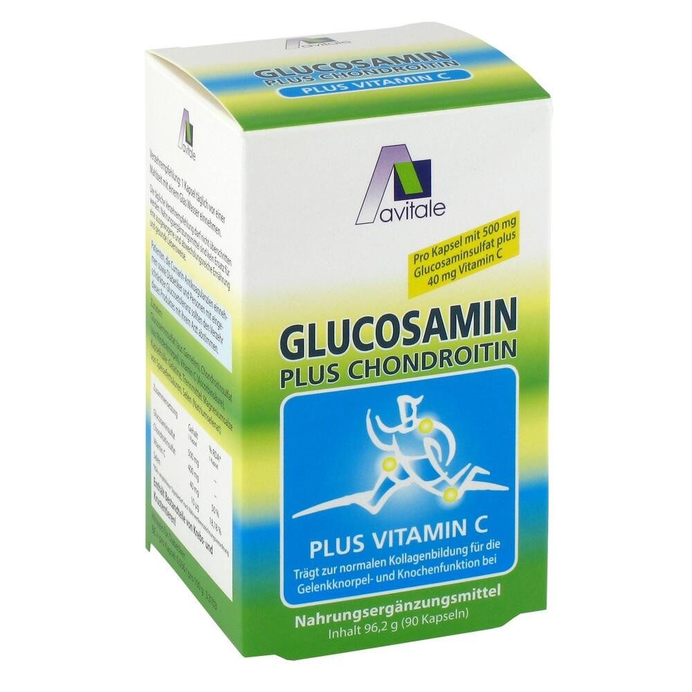 Avitale GmbH GLUCOSAMIN 500 mg+Chondroitin 400 mg Kapseln Kapseln, 90 St.