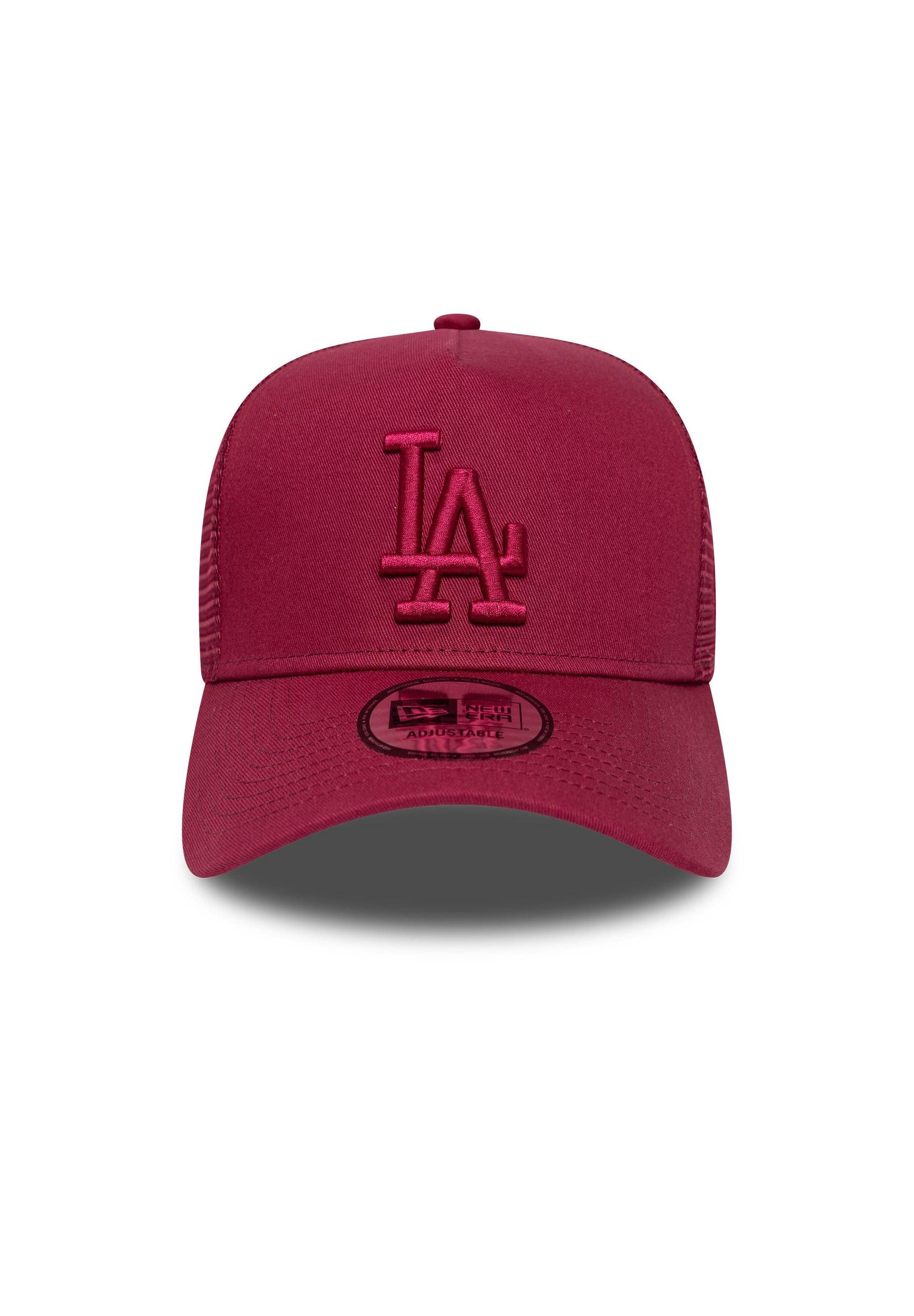 New Era Baseball Cap Los Angeles Dodgers A-Frame Trucker Cap New Era Weinrot Tonal Logo (1-St)