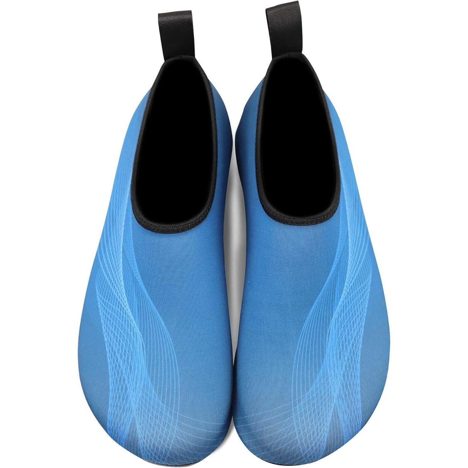 LuxusKollektion Wasserschuhe Herren Damen Badeschuhe Aquaschuhe 42 43 EU 27 Blau Wasserschuh