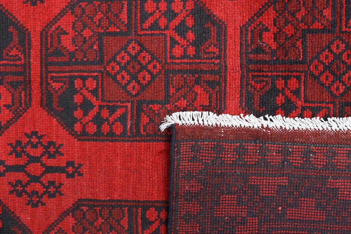 Orientteppich Afghan Handgeknüpfter Nain 202x295 Akhche mm rechteckig, Orientteppich, Höhe: 6 Trading