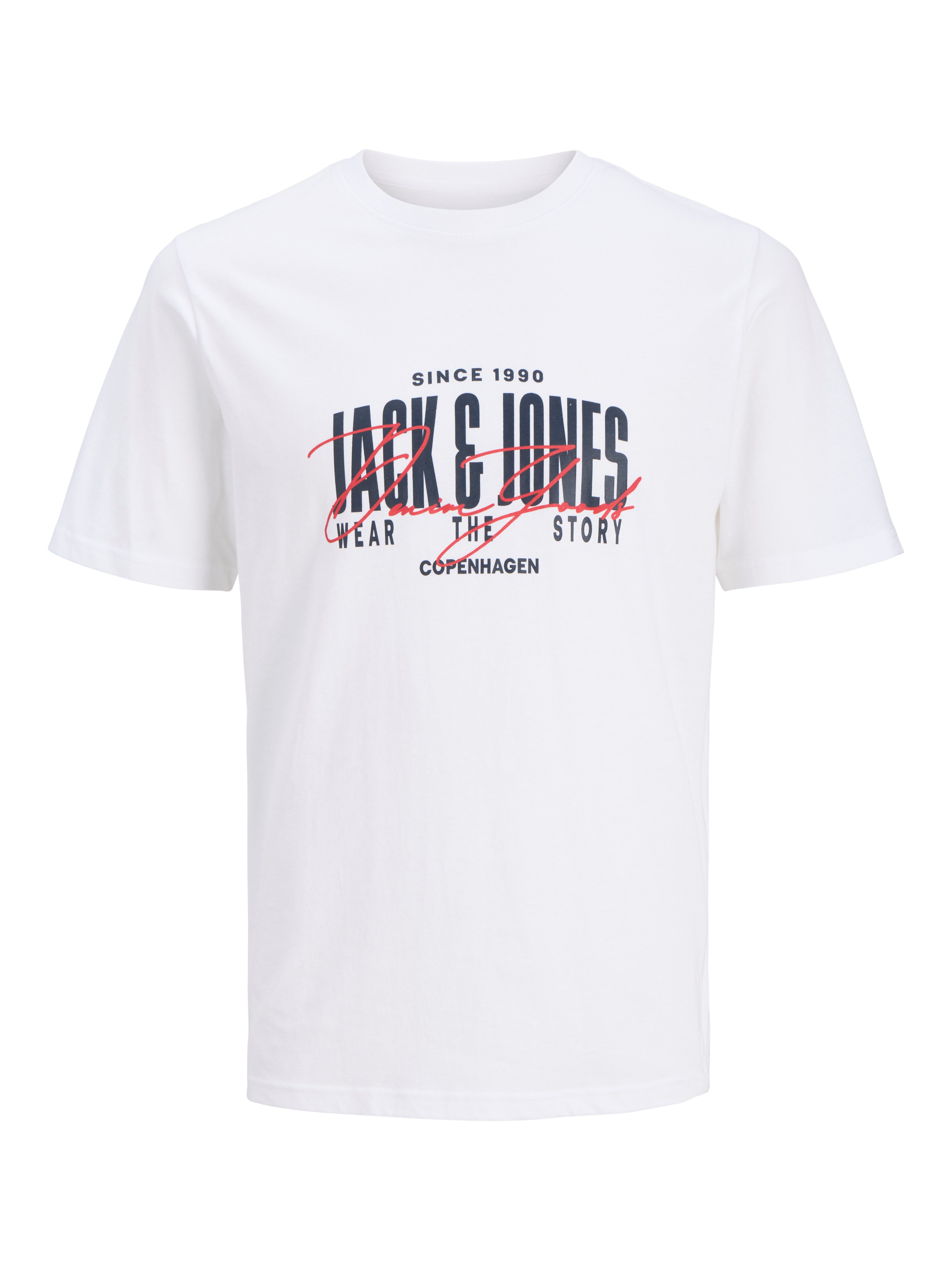 Jack & Jones T-Shirt JJAERO TEE SS CREW NECK Baumwolle, regular fit – Bild 5 von 5