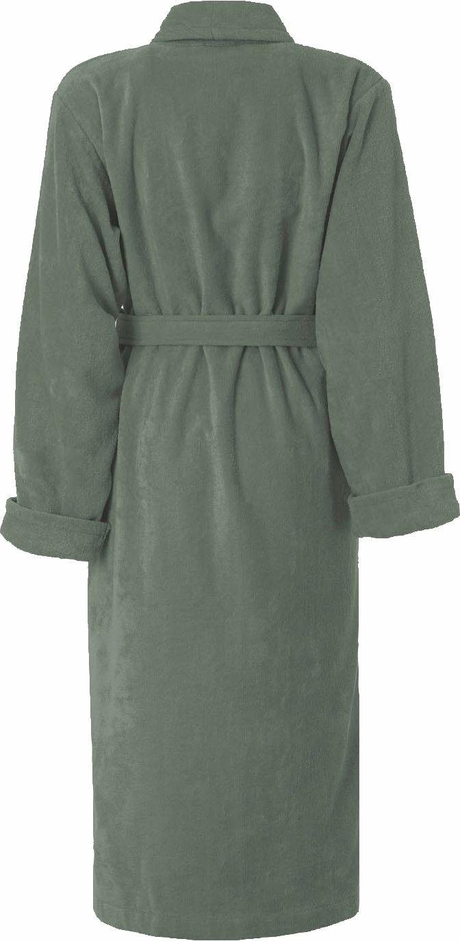 Seahorse Bademantel Seahorse Pure Unisex, Langform, Velours, Schalkragen, G günstig online kaufen