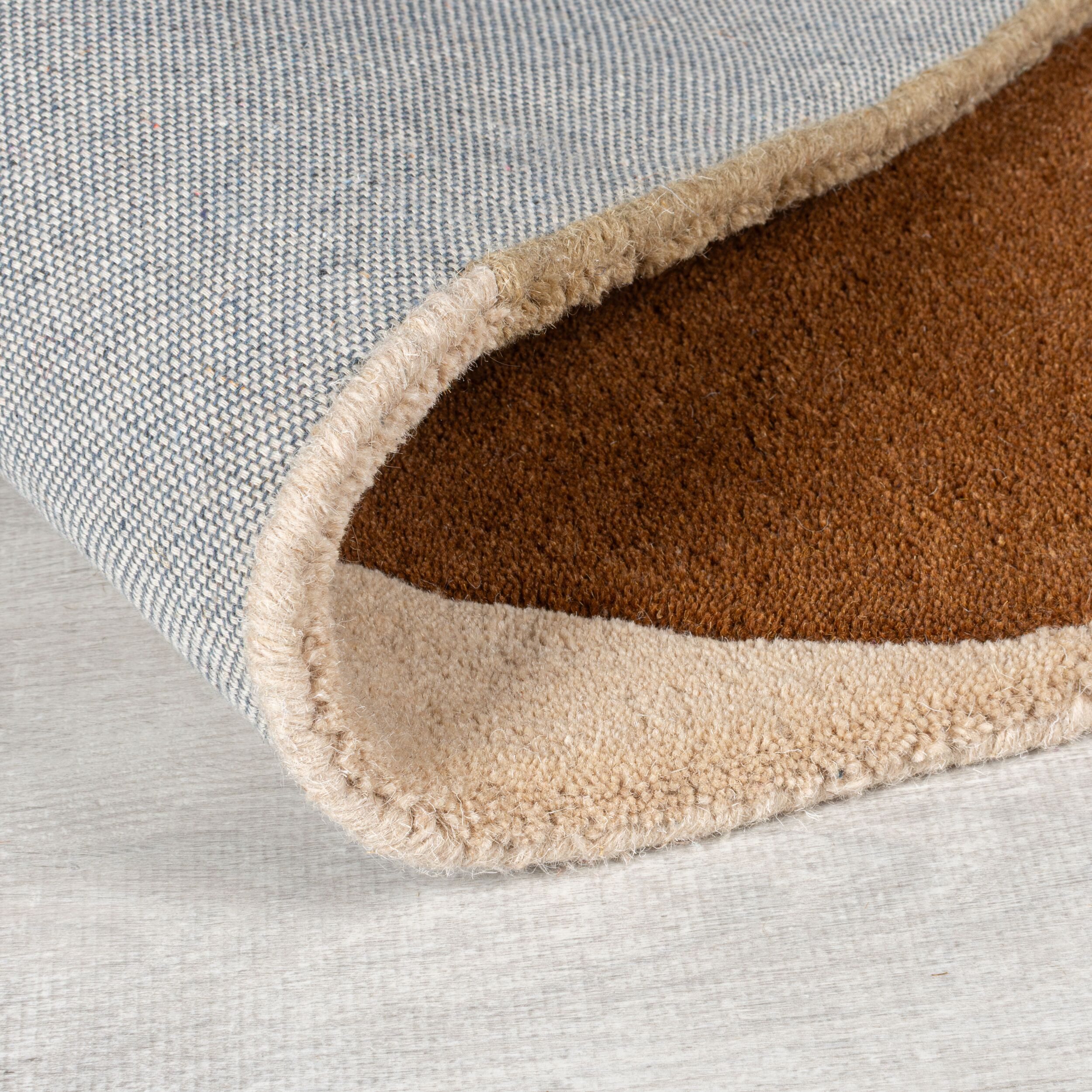FLAIR RUGS Wollteppich Oblix mehrfarbig, rechteckig, Höhe: 12 mm, mit geometrischem Design