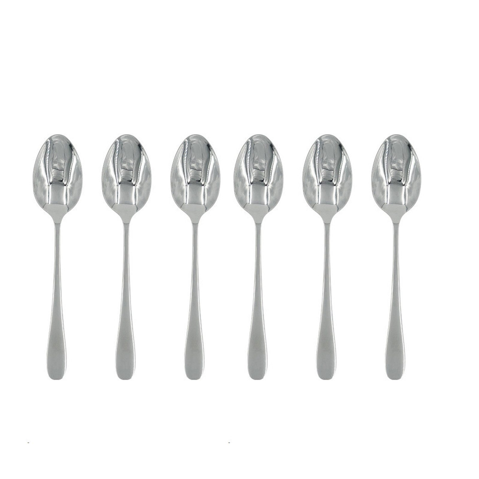 Michelino Suppenlöffel Menülöffel 6er Set Valentina (6 Stück), Esslöffel