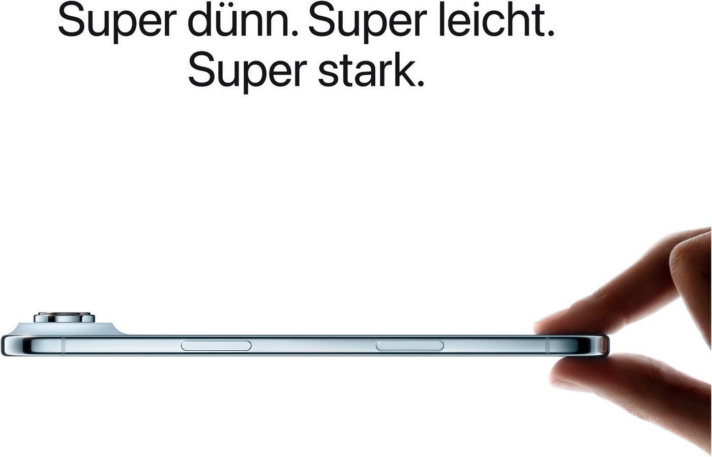 Apple iPhone Air Smartphone (16,6 cm/6,5 Zoll, 1000 GB Speicherplatz, 48 MP Kamera) blau