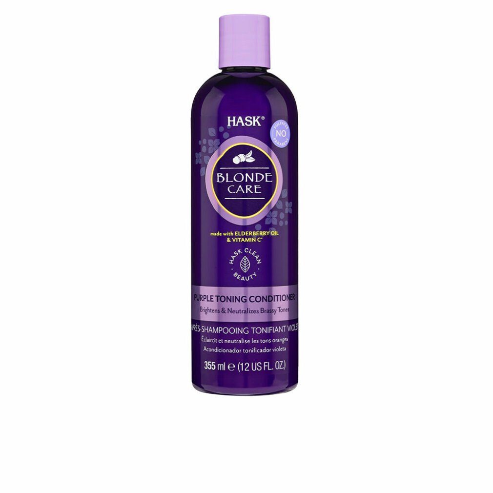 BLONDE conditioner purple 355 CARE Haarspülung Hask ml toning