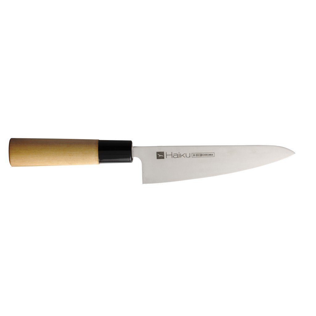 CHROMA Messer-Set Santoku + kleines Kochmesser (Spar-Set, 2-tlg)