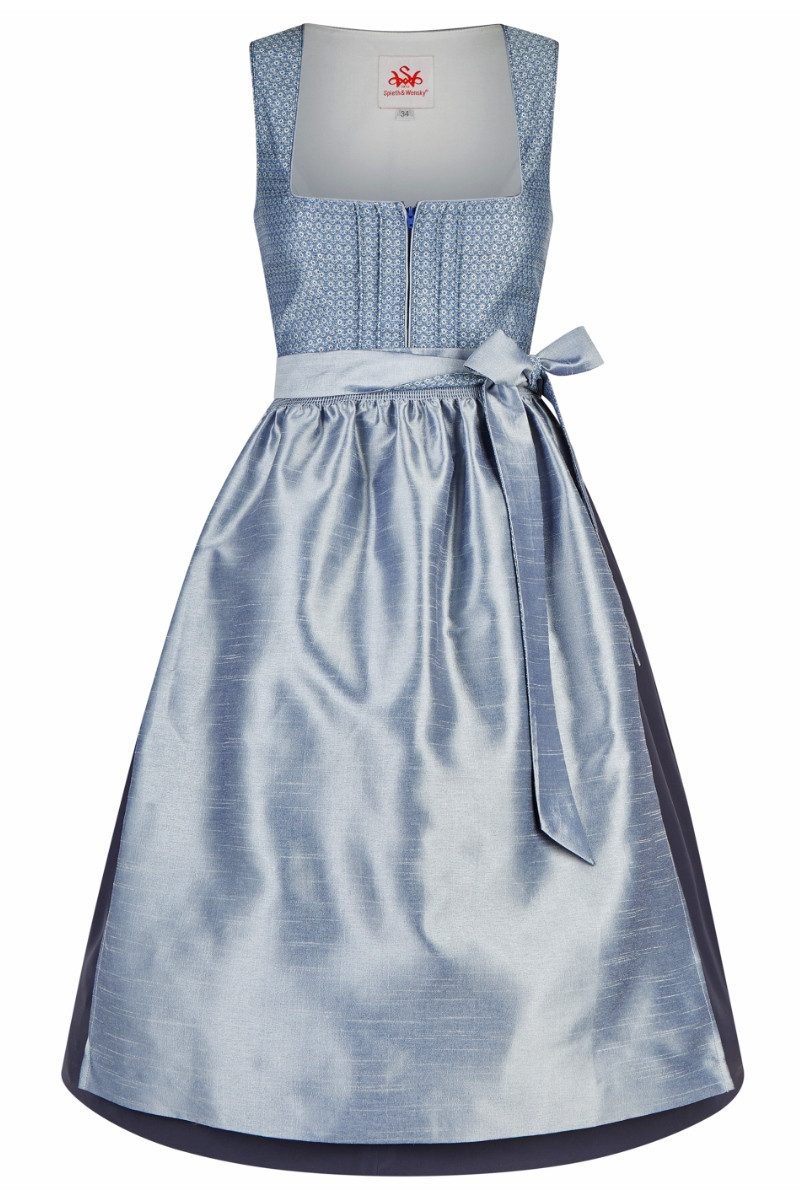 Spieth & Wensky Dirndl Dirndl lang 2tlg. - KITZ - blau