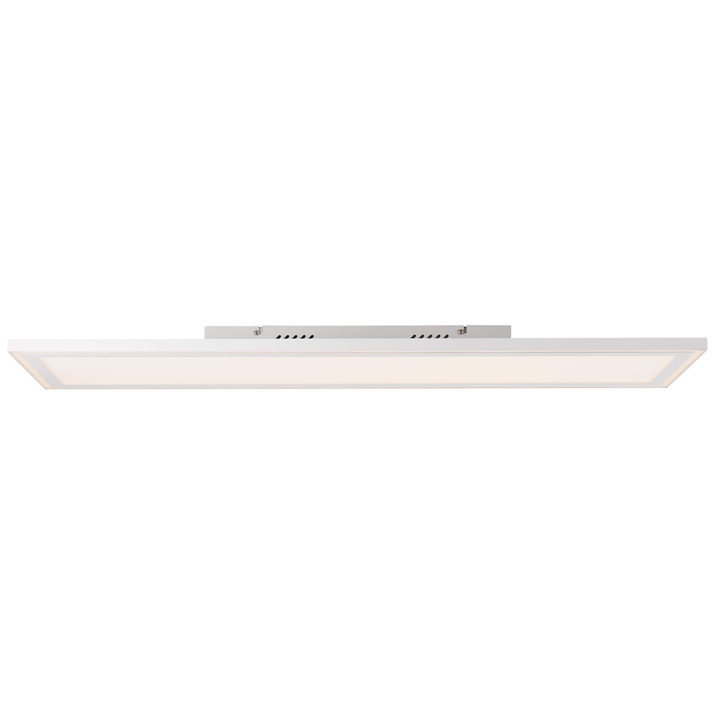 Brilliant LED Panel Laurice, LED wechselbar, Farbwechsler, LED Deckenlampe 100x25cm weiß