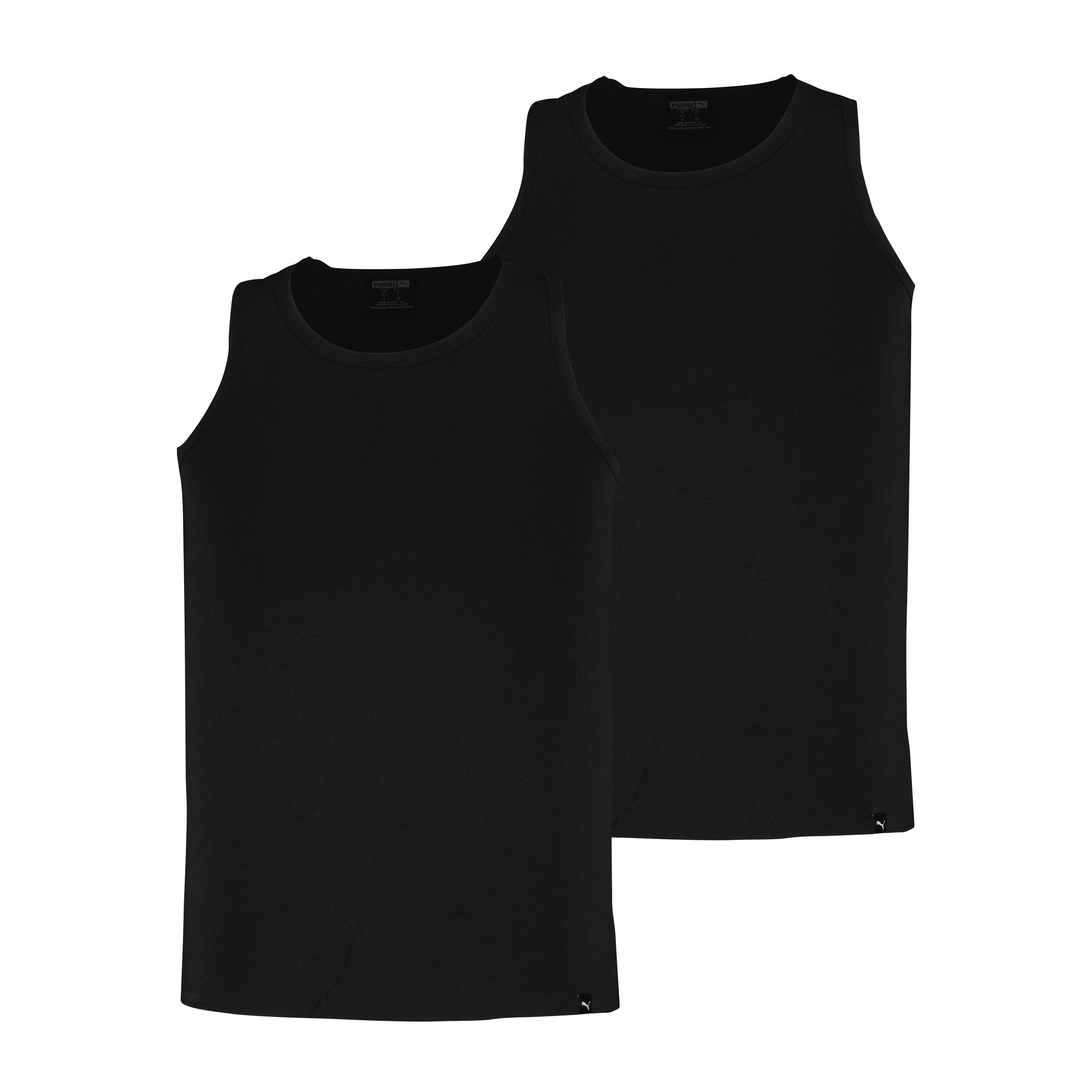 PUMA Tanktop PUMA EVERYDAY TANK TOP (2er Pack) mit Rundhalsausschnitt