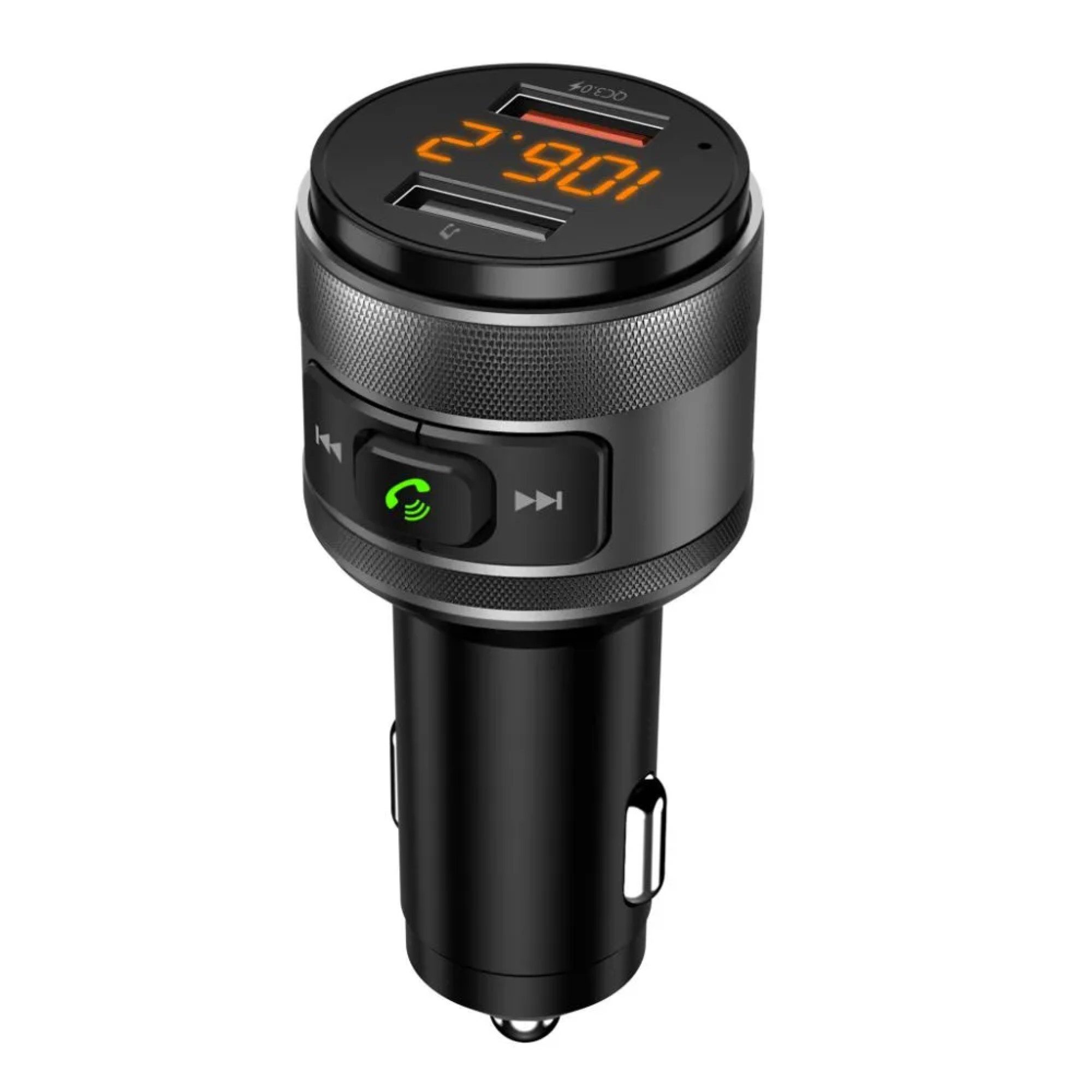 FM MP3-Sender mit Bluetooth 5.0 + + 2xUSB A QC3.0 FM-57 KFZ-Transmitter