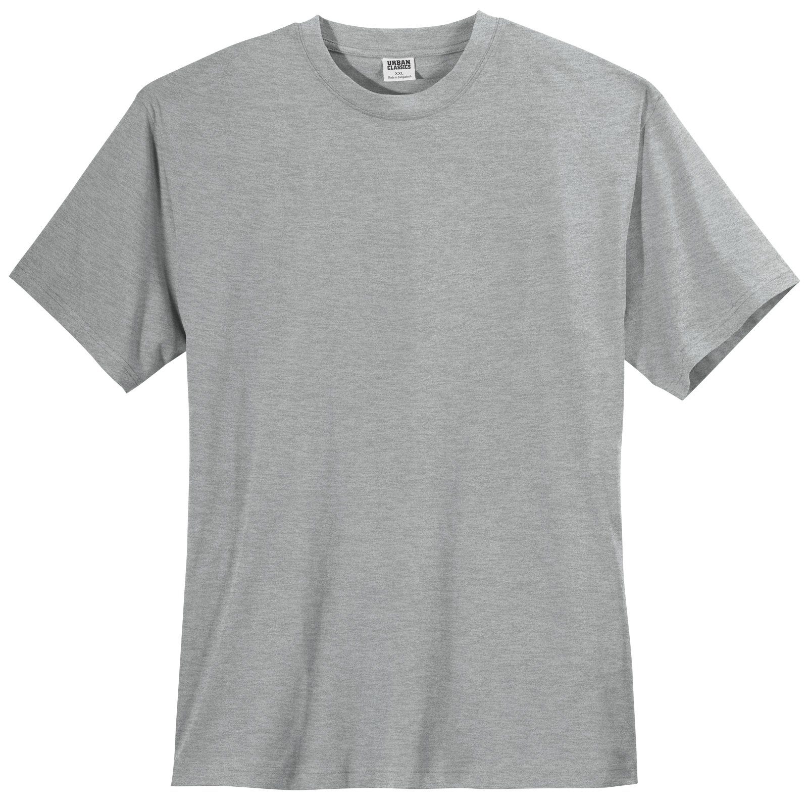 Size Classics Urban T-Shirt Rundhalsshirt Urban Übergrößen melange Herren Plus grau Classics