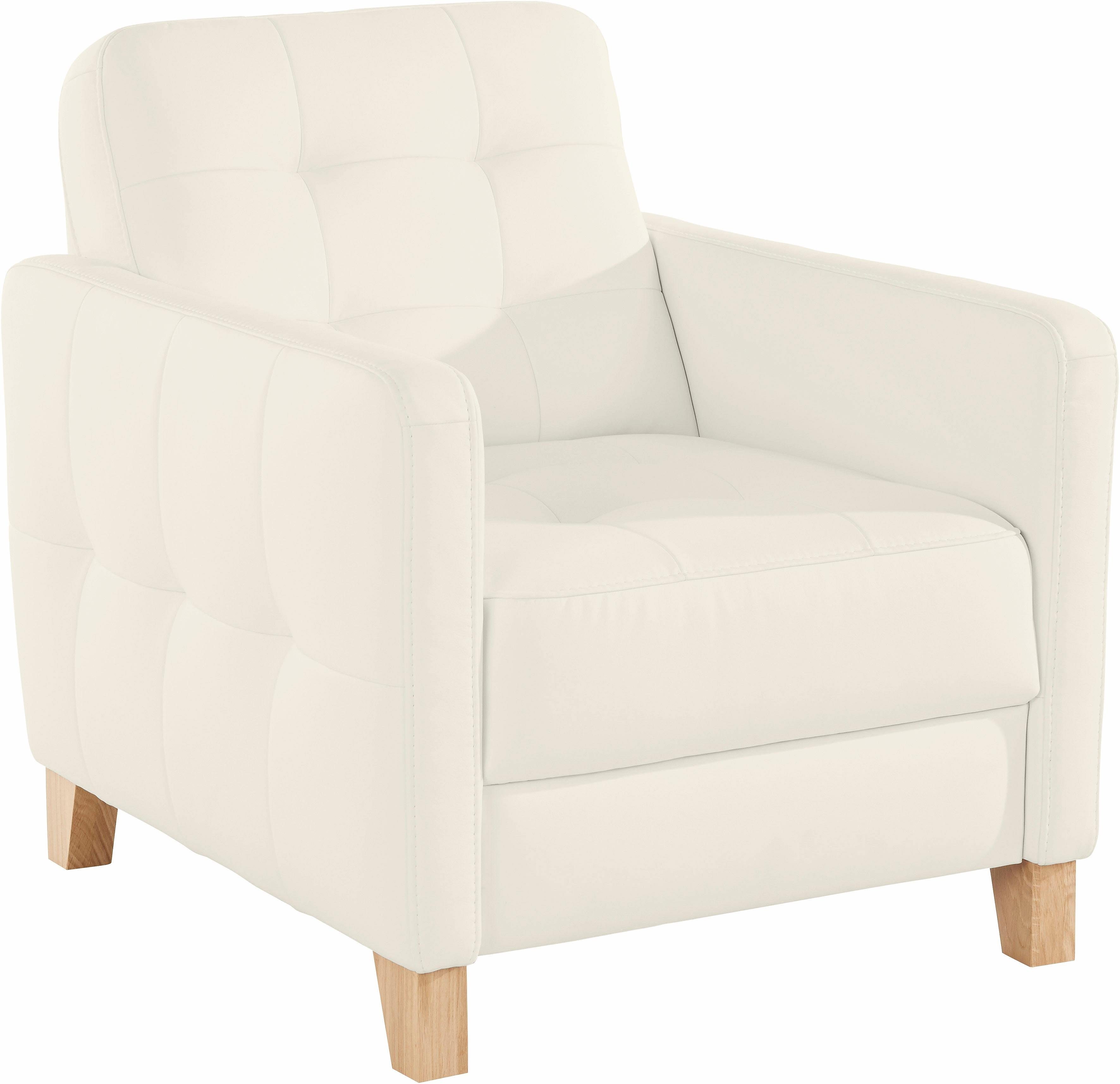 exxpo - sofa fashion Sessel "Elio, Loungesessel, aufwendige Detailverarbeit günstig online kaufen