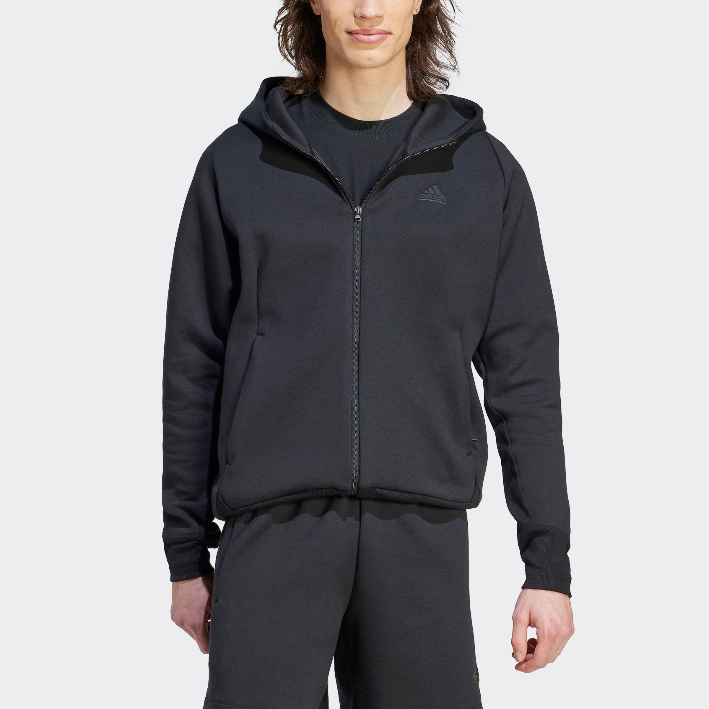 Z.N.E. M Sportswear adidas Sweatshirt FZ PR Black