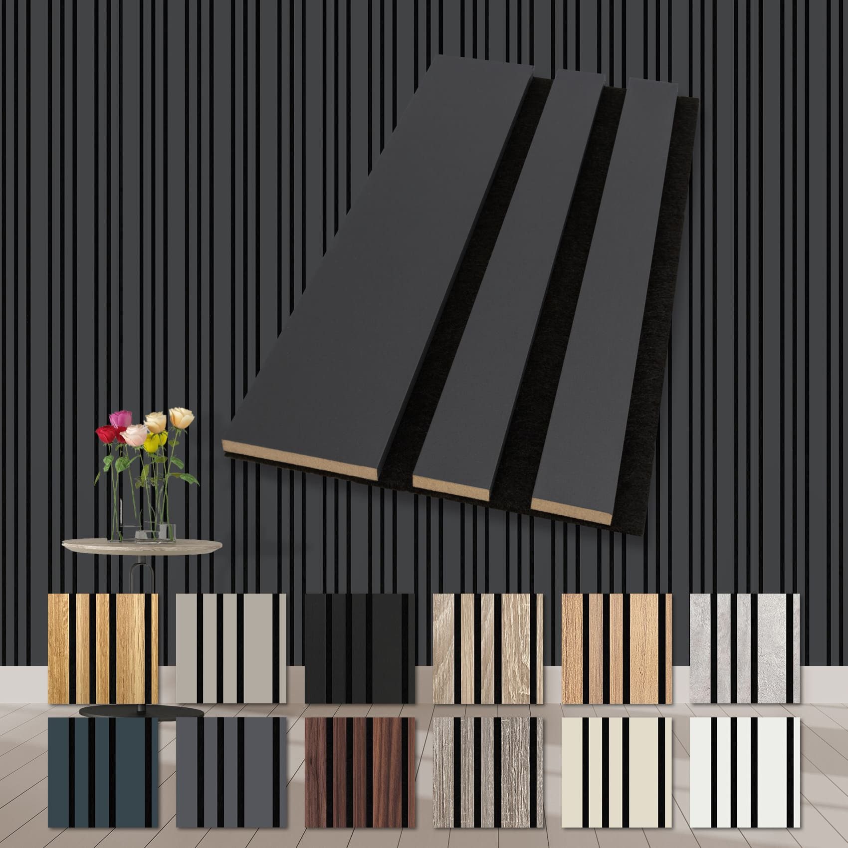 Hexim Wandpaneel, (Akustikpaneele Holz Musterstück Mila günstig online kaufen