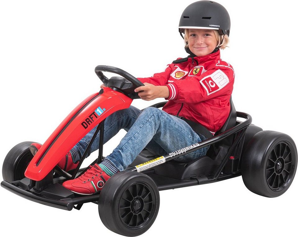 Actionbikes Motors Go-Kart Kinder Go Kart SX1968 elektro - bis 13 km/h -  Bremsautomatik - 700 W, 3 - 7 Jahre - Kinder Fahrzeug Spielzeug elektrisch  - Kinderkart