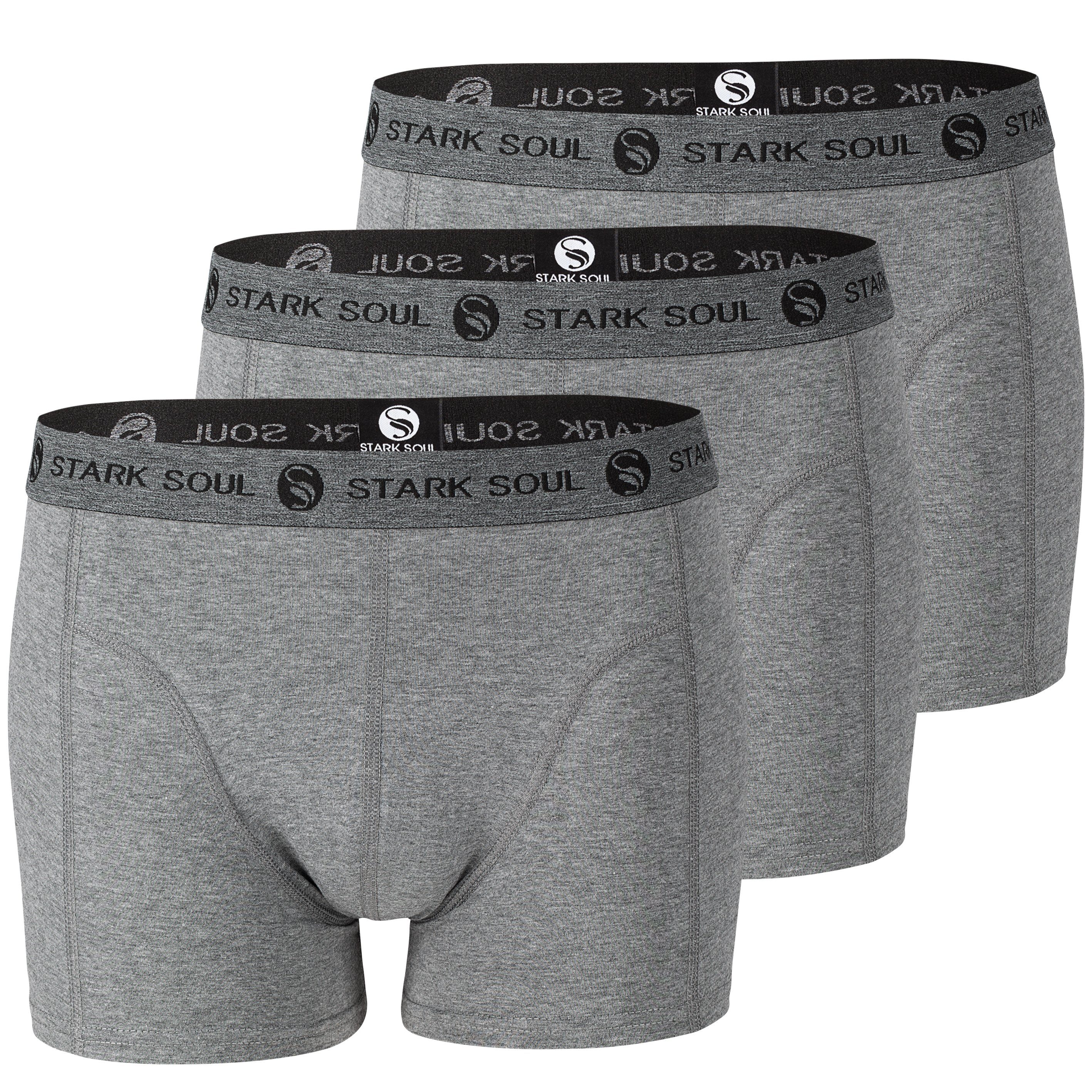 Stark Soul® Boxershorts Herren Boxershorts, 3er günstig online kaufen