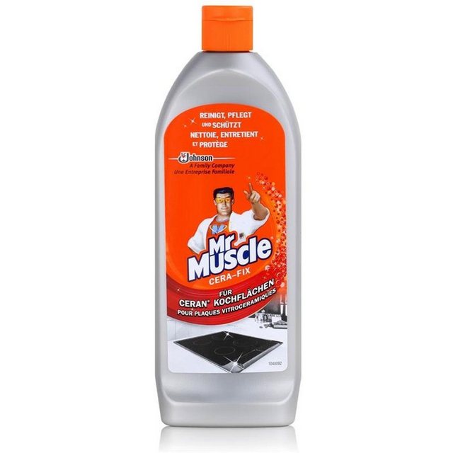 Mr Muscle Mr Muscle Cera-fix Glaskeramik- Ceran-Reiniger 200ml (6er Pack) Küchenreiniger