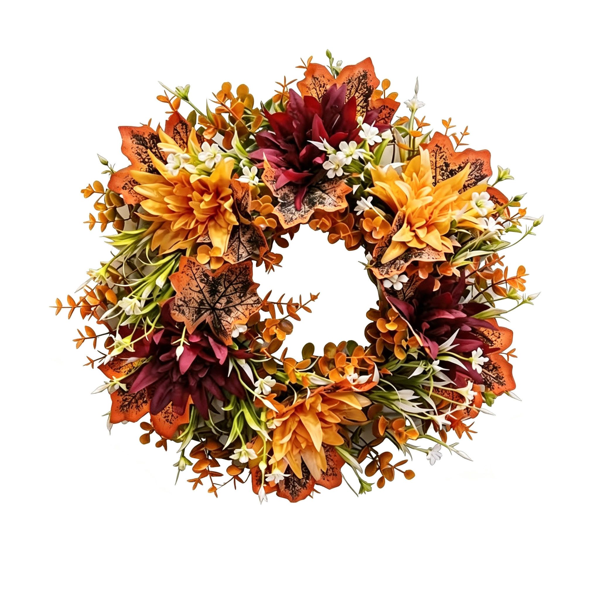 Diwzbyn Dekokranz Herbstlicher Thanksgiving-Kranz