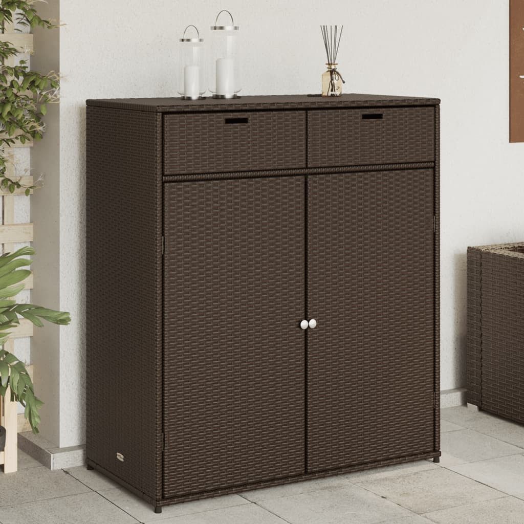 DOTMALL Garten-Geräteschrank Gartenschrank 105x55x113 cm Poly günstig online kaufen
