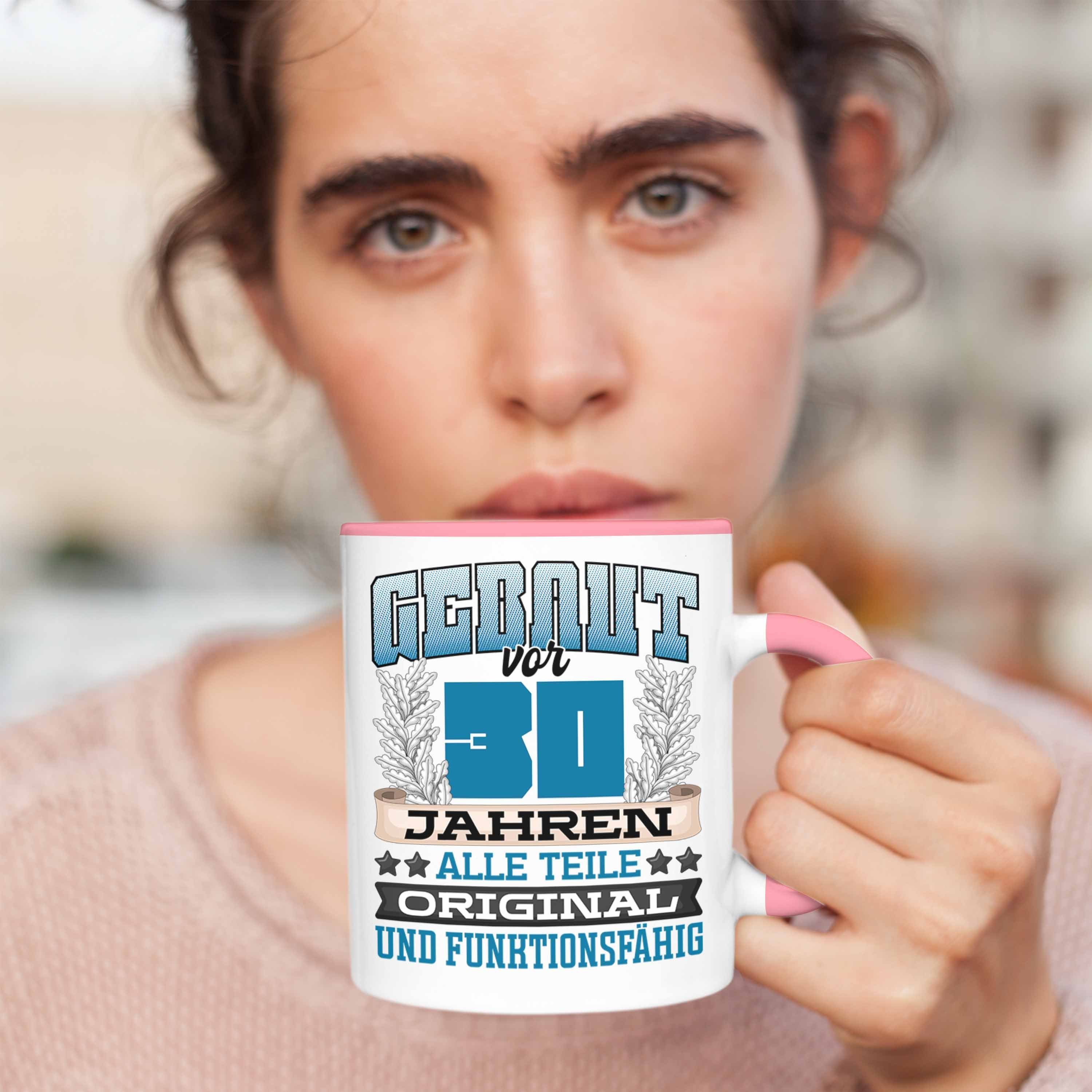 Gebaut Rosa Trendation Geburtstag Spruch Tasse Jahre Tasse 30 Vor 30. Frauen Geschenk Männer