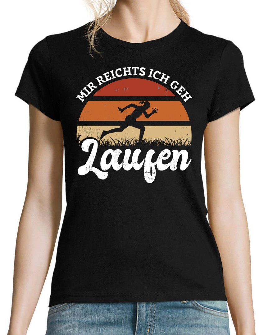 Youth Designz T-Shirt Mir reichts Ich geh Laufen Damen T-Shirt Mit modische günstig online kaufen
