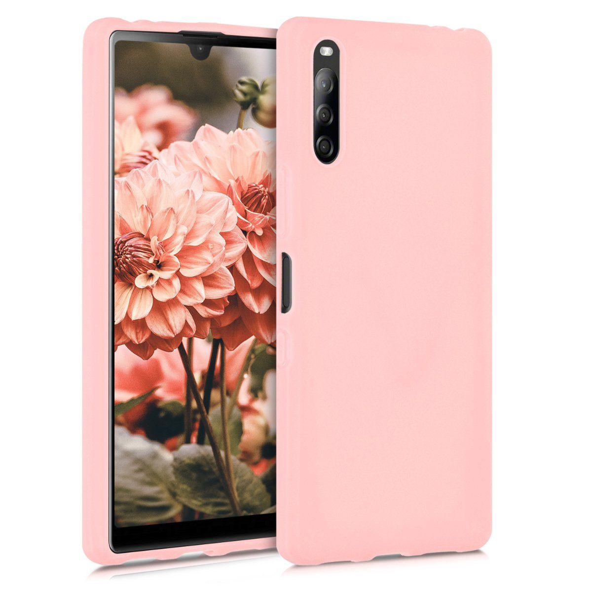 kwmobile Handyhülle Hülle für Sony Xperia L4, Hülle Silikon - Soft Handyhülle - Handy Case Cover