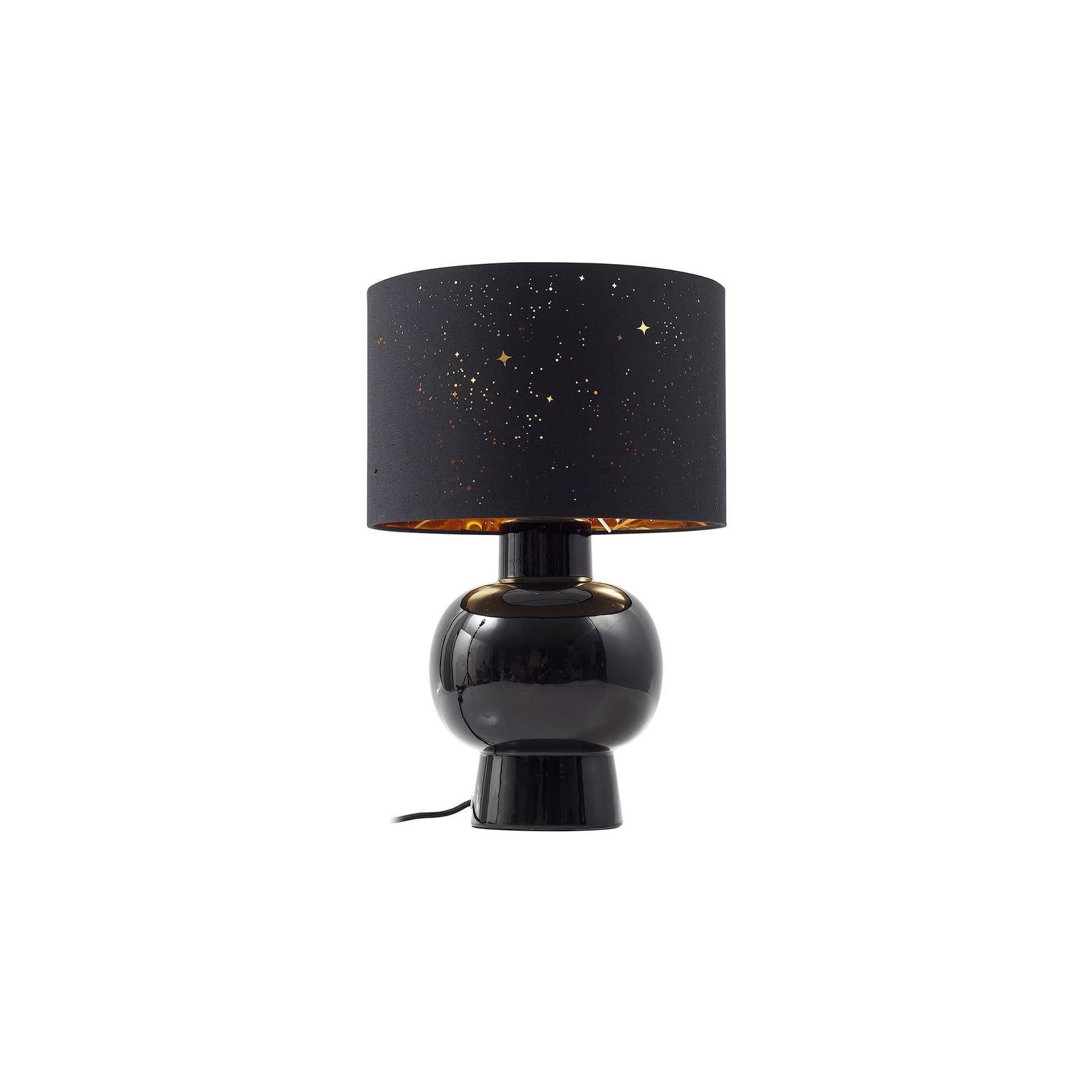 Lindby Tischleuchte Arved, Schwarz IP20, 1 x 15 W LED