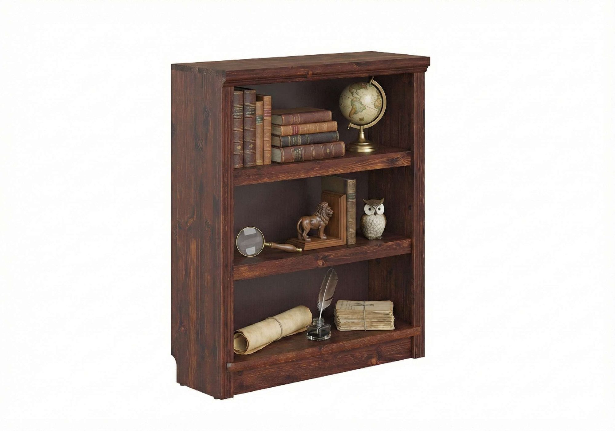 OTTO home Standregal Soeren Regal Bücherregal B/T/H: 80/29/97 cm, massive Kiefer, FSC®-zertifiziert