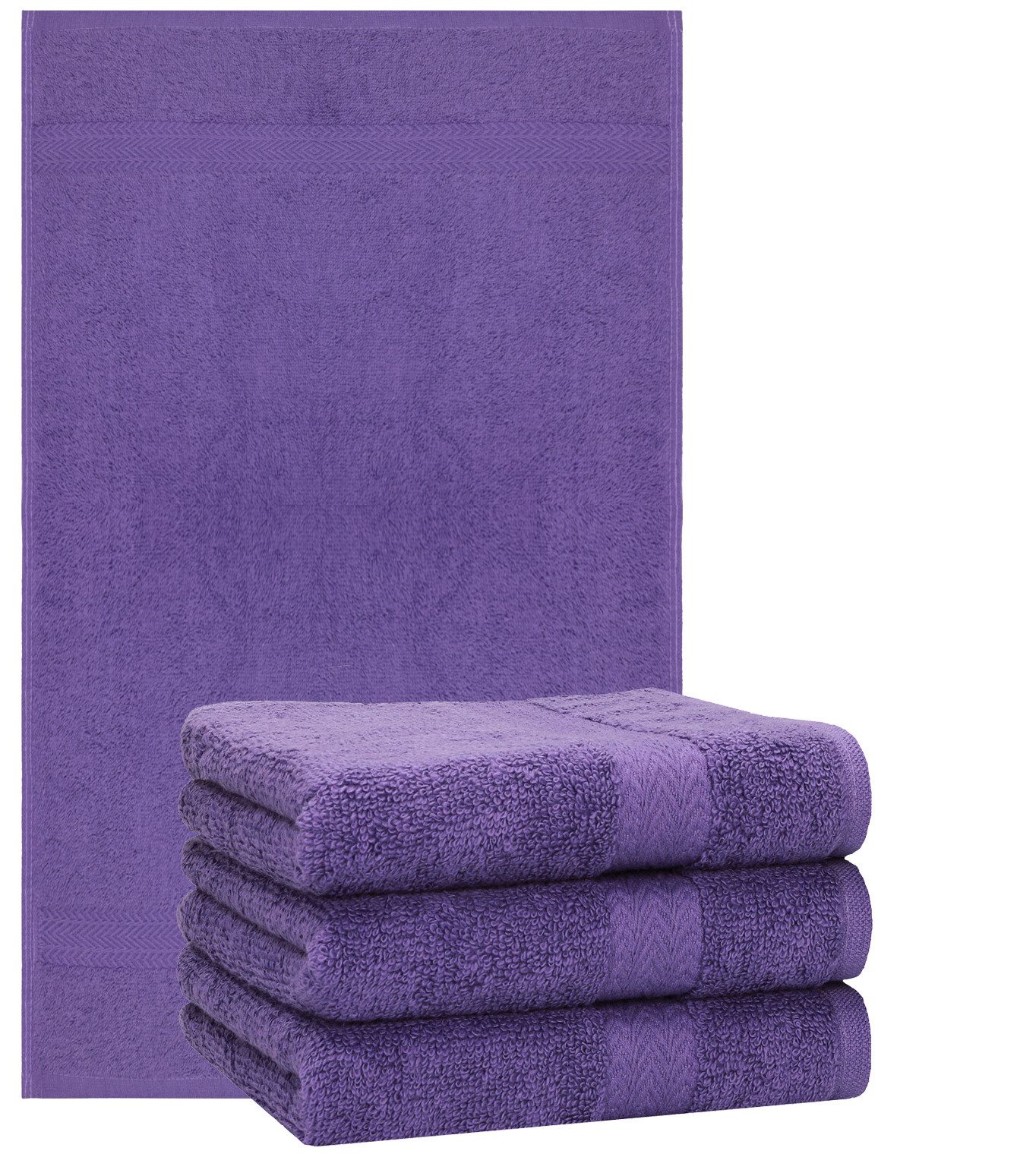 Betz Handtuch 4 Stück Handtücher Set Premium Größe 50 x 100 cm, 100% Baumwolle (4-St)