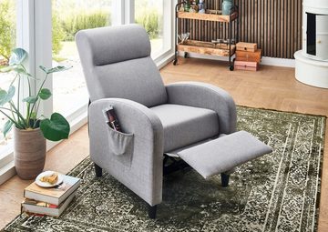 ATLANTIC home collection TV-Sessel Tom, mit Relax- und Schlaffunktion