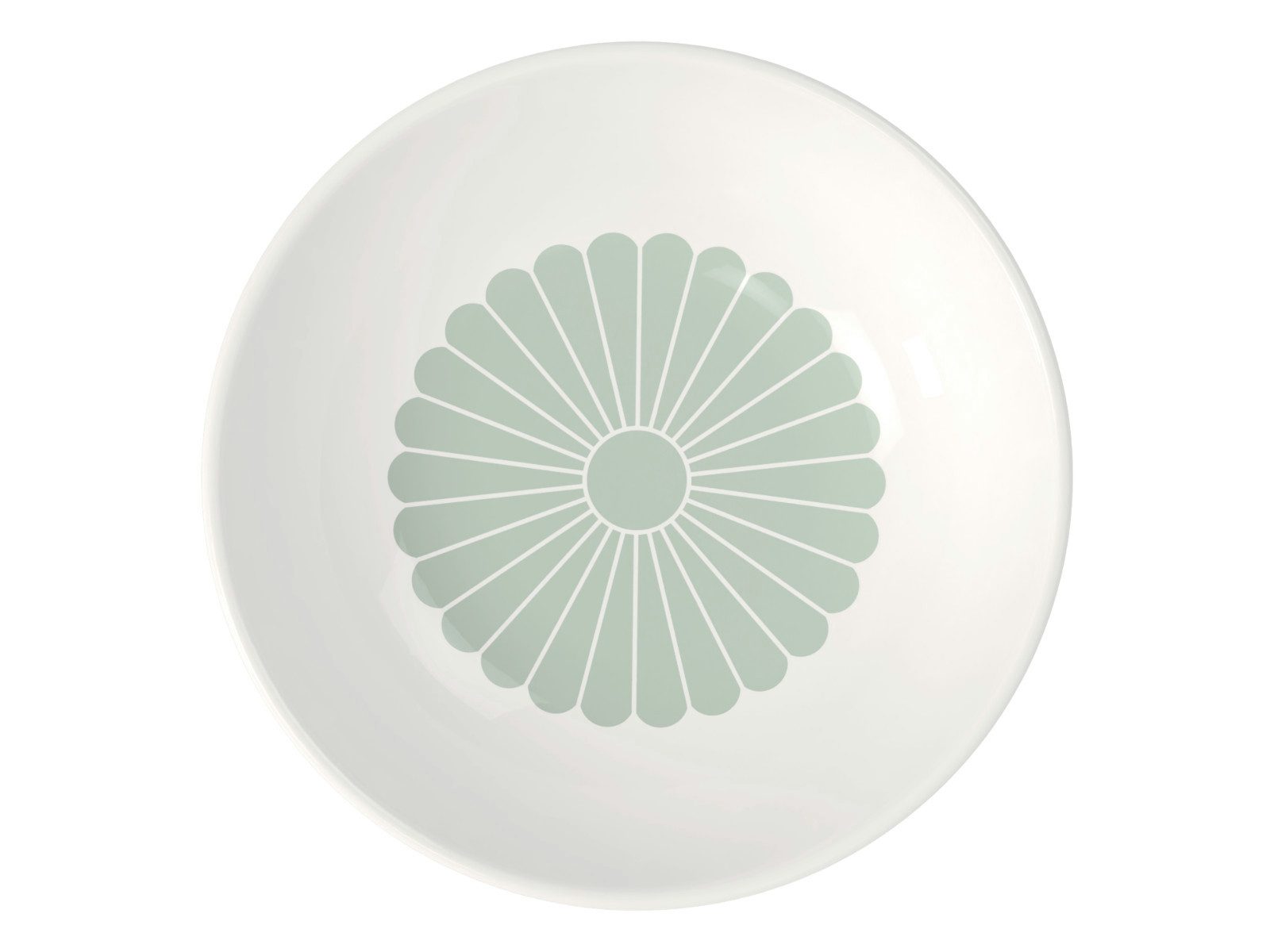 Villeroy & Boch Dessertschale Fleur vert Dessertschale 13,5cm, Premium Porcelain, (Schüsseln & Schalen)