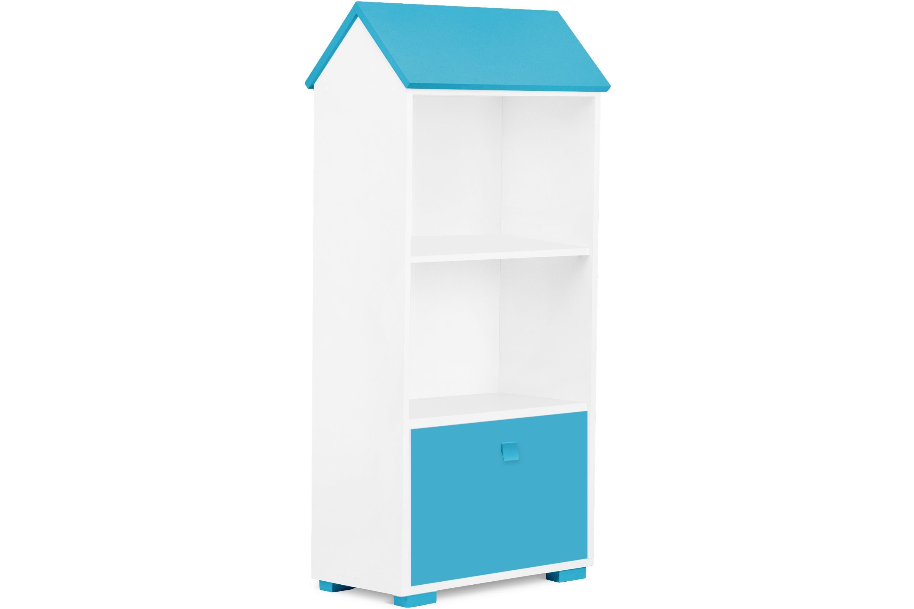 KONSIMO® Kinderregal Bücherregal mit Türen PABIS
