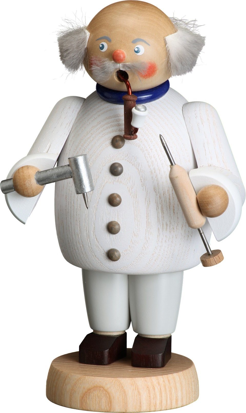 Seiffener Volkskunst Räuchermännchen Räuchermann Zahnarzt der Seiffener Volkskunst eG, (1 St), Handarbeit aus dem Erzgebirge