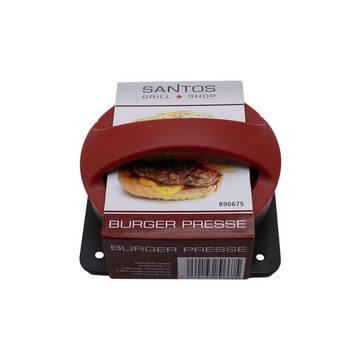PROREGAL® Grillpfanne Burger Presse Kit, Ø 10cm, Kunststoff