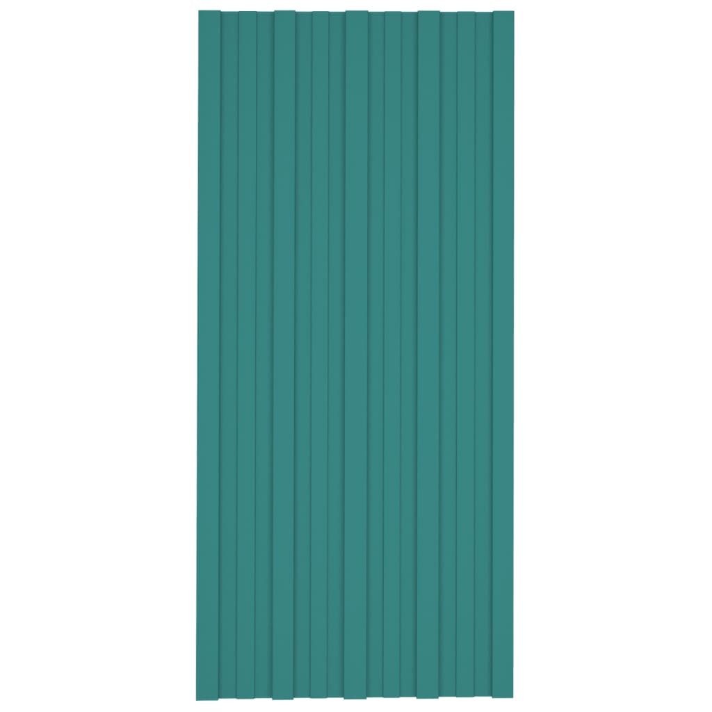 vidaXL Deckenplatten Dachpaneele 36 Stk. Verzinkter günstig online kaufen