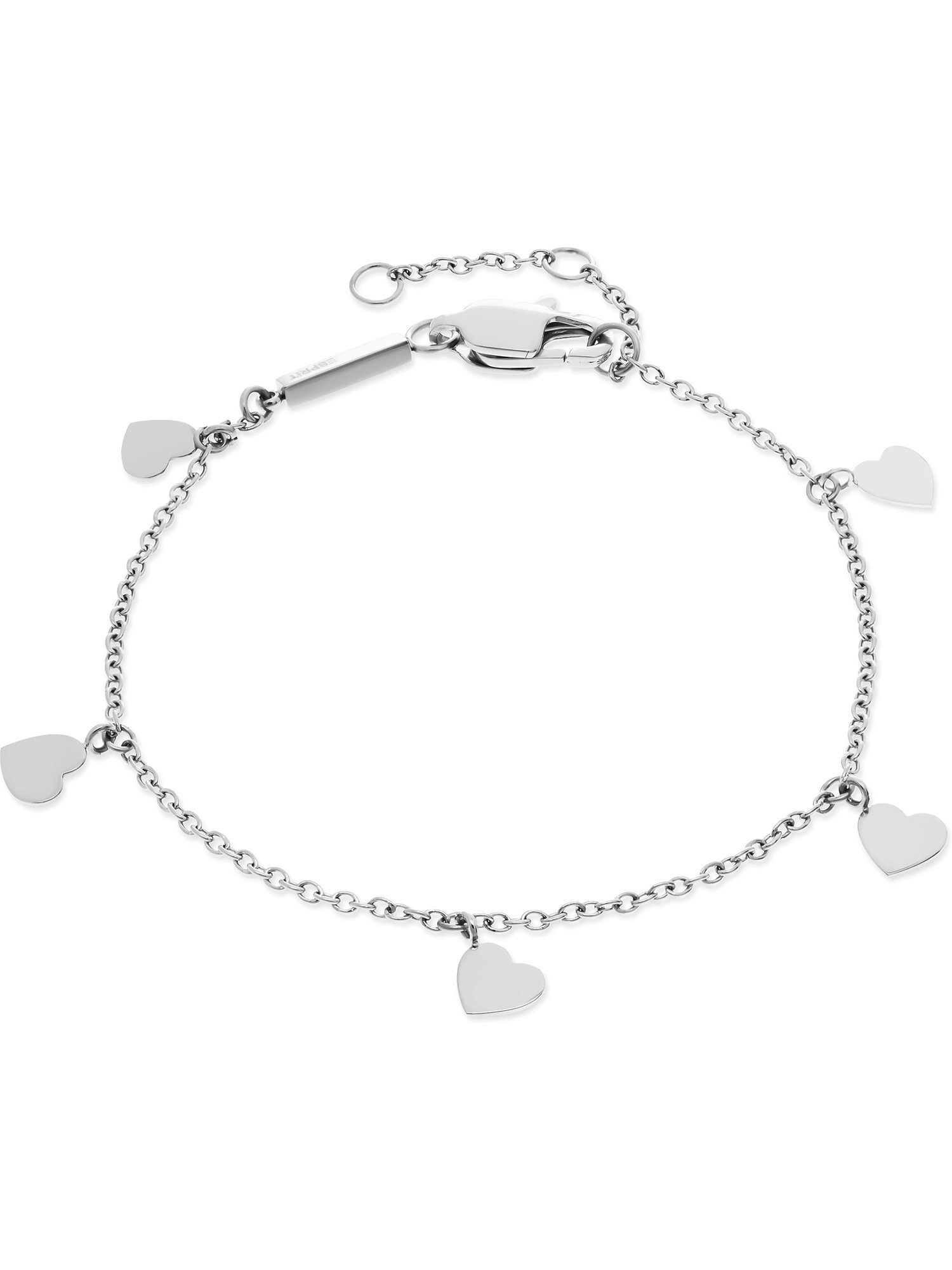 Esprit Edelstahlarmband ESPRIT Damen-Armband Edelstahl, Modern