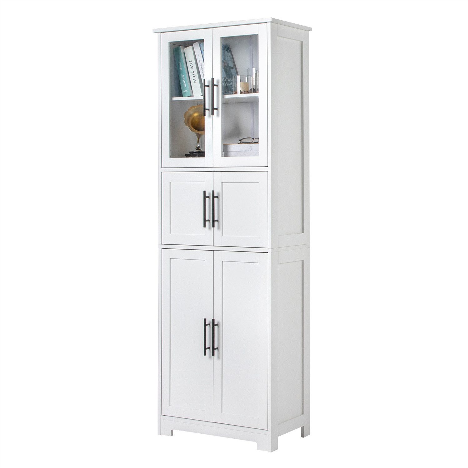 autolock Hochschrank Hochschrank, Badezimmer Schränke, Vitrinenschrank günstig online kaufen