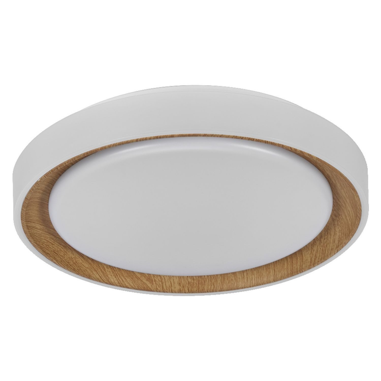 Licht-Erlebnisse Deckenleuchte ILESARO, LED fest integriert, Warmweiß, LED Ø 39.5 cm rund 3000 K 1600 lm Modern
