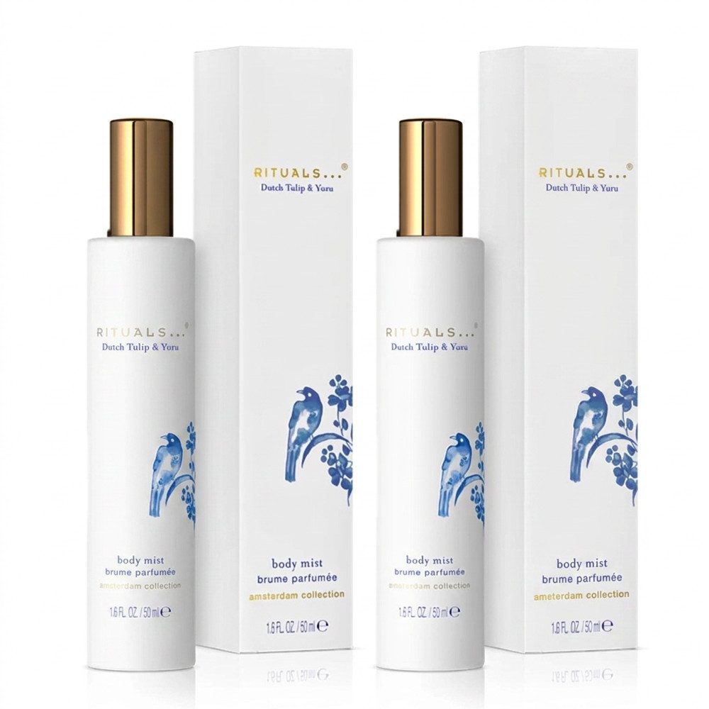 Rituals Gesichts- und Körperspray Rituals Amsterdam Collection Body Mist 2er Set, Vorteilspack mit zwei Body Mists für den regelmäßigen Gebrauch