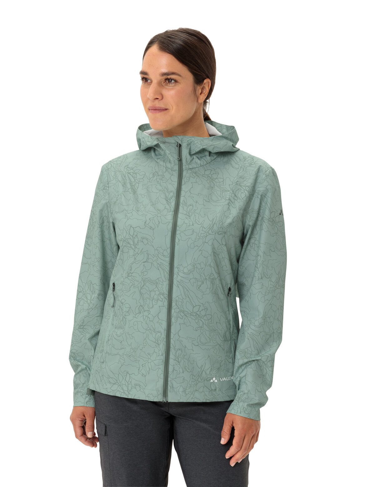 VAUDE Fahrradjacke Women's Adlux Air Jacket (1-St) Fahrrad Windjacke für Touren und City