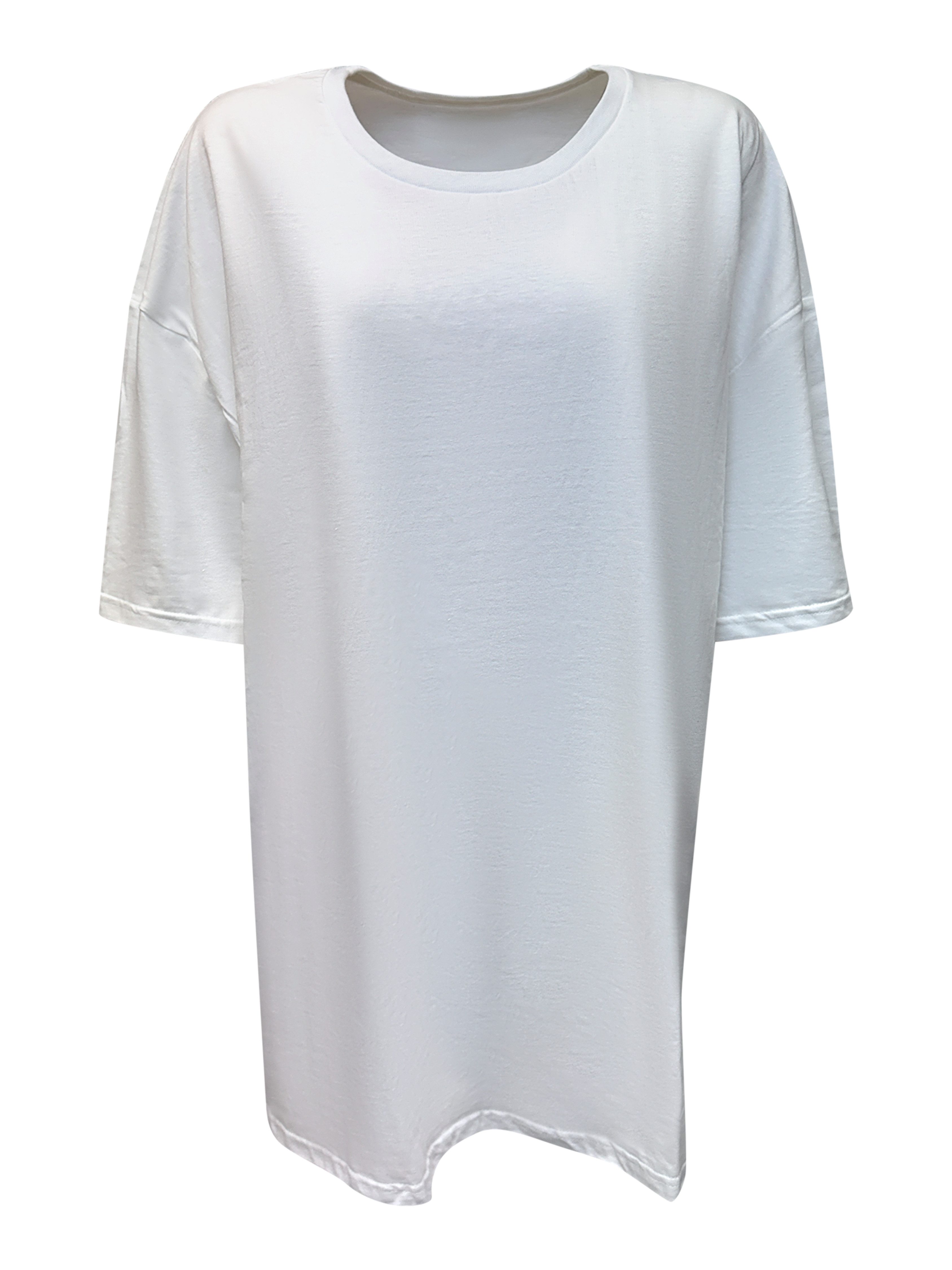 Worldclassca Print-Shirt Worldclassca Oversized Print T-Shirt lang Tee Somm günstig online kaufen