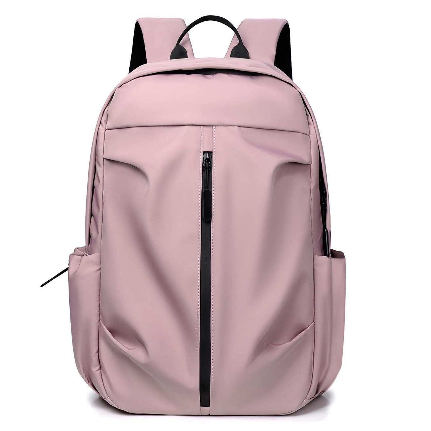 LuxusKollektion Laptoprucksack Tagesrucksack wasserdicht 14 Zoll Laptop Rosa