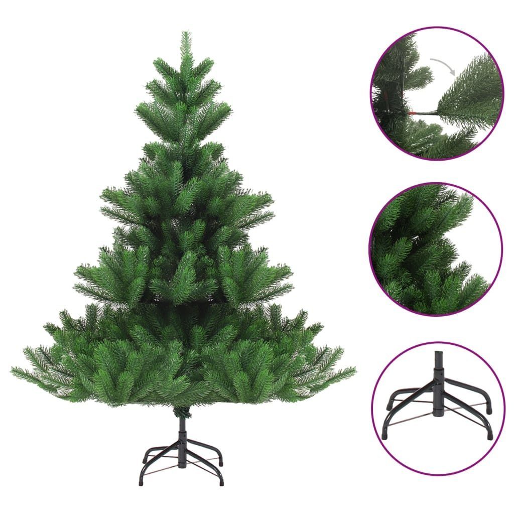 vidaXL Künstlicher Weihnachtsbaum Künstlicher Weihnachtsbaum Nordmanntanne Grün 120 cm
