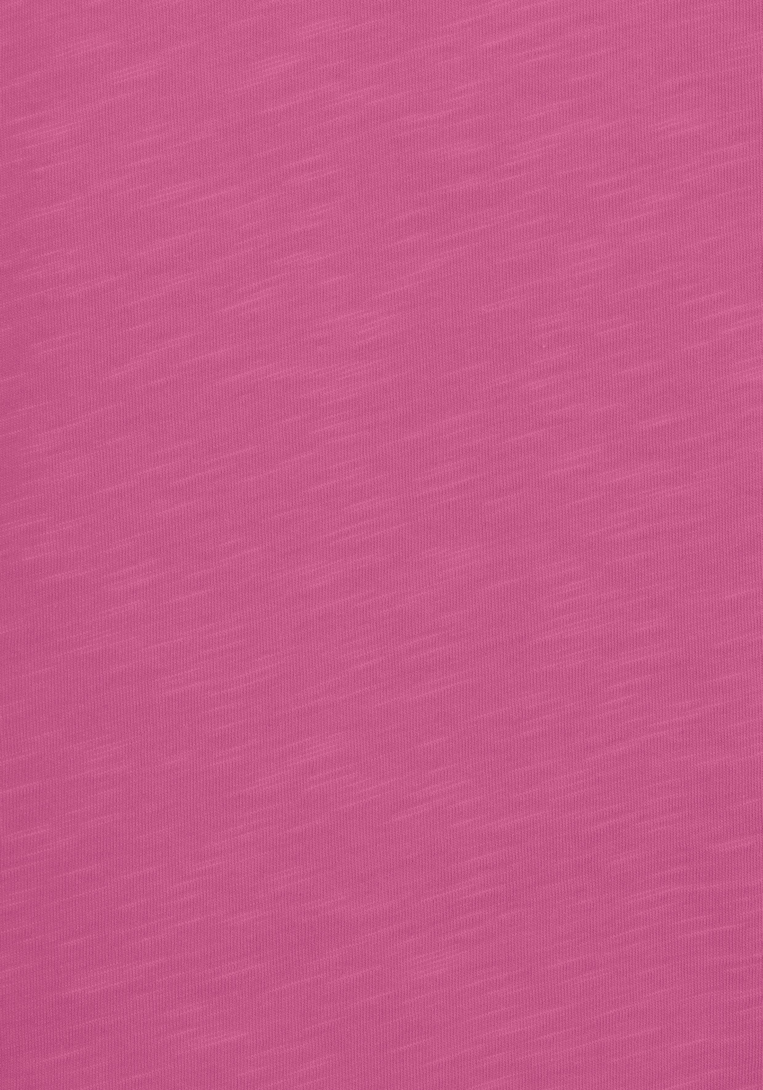 Vivance T-Shirt (Packung, 2er-Pack) mit an pink, Schulter Häkelspitze navy der
