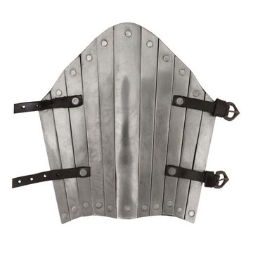 Battle Merchant Ritter-Kostüm Armstulpe mit Stahlstreifen