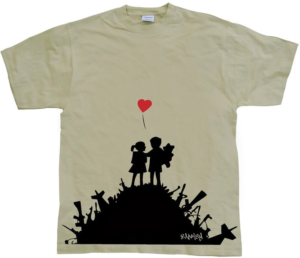 BANKSY T-Shirt Finally T-Shirt