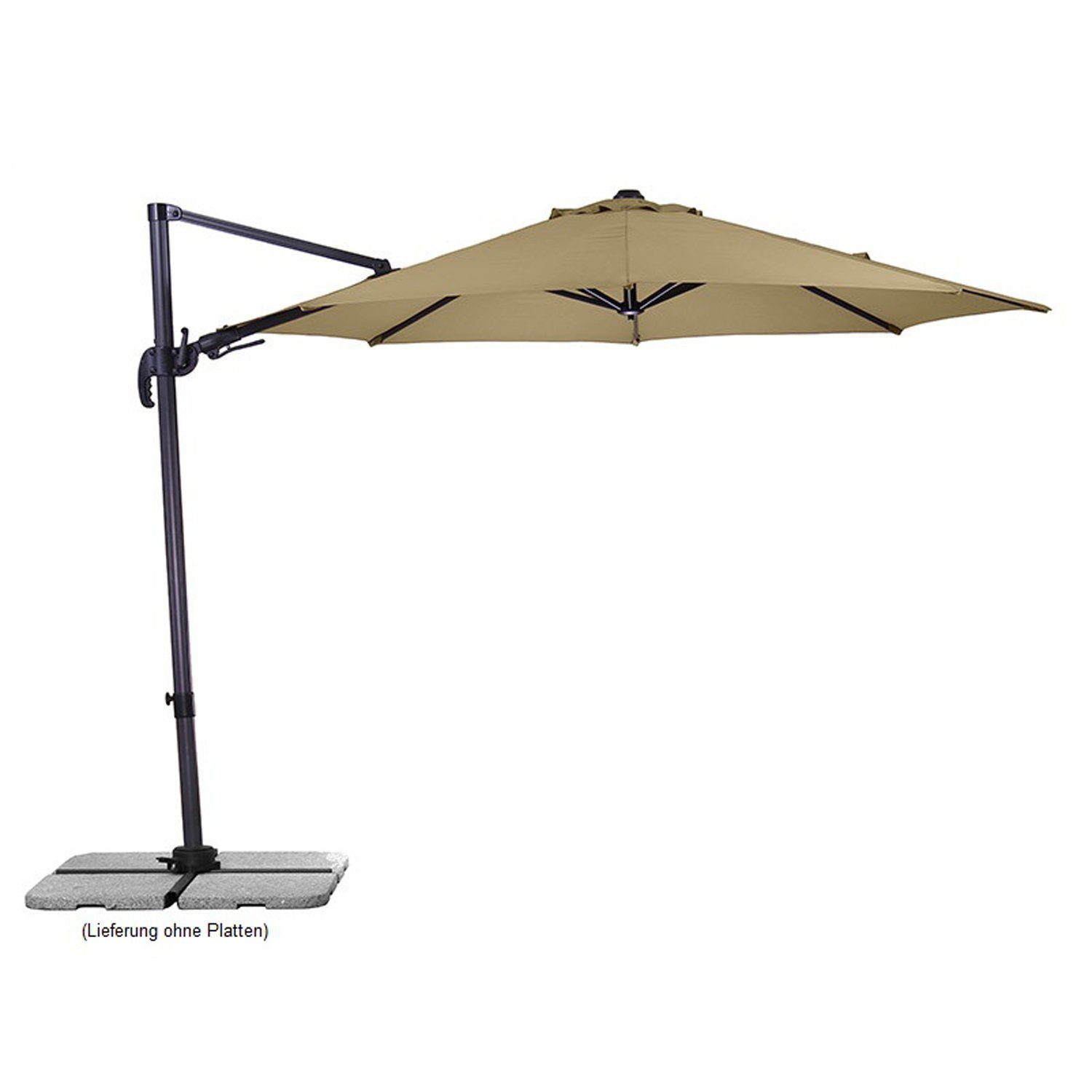 Schneider Schirme Ampelschirm »Schneider Ampelschirm Rhodos TWIST ECO